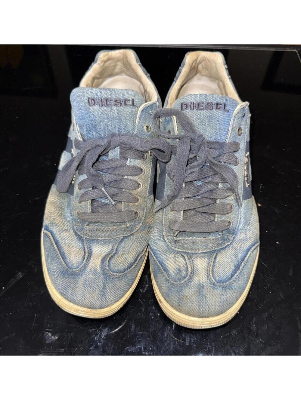 Vintage Diesel Denim Sneakers Shoes